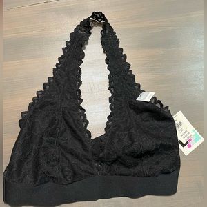 NWT PINK Victoria’s Secret Unlined Halter Bralette